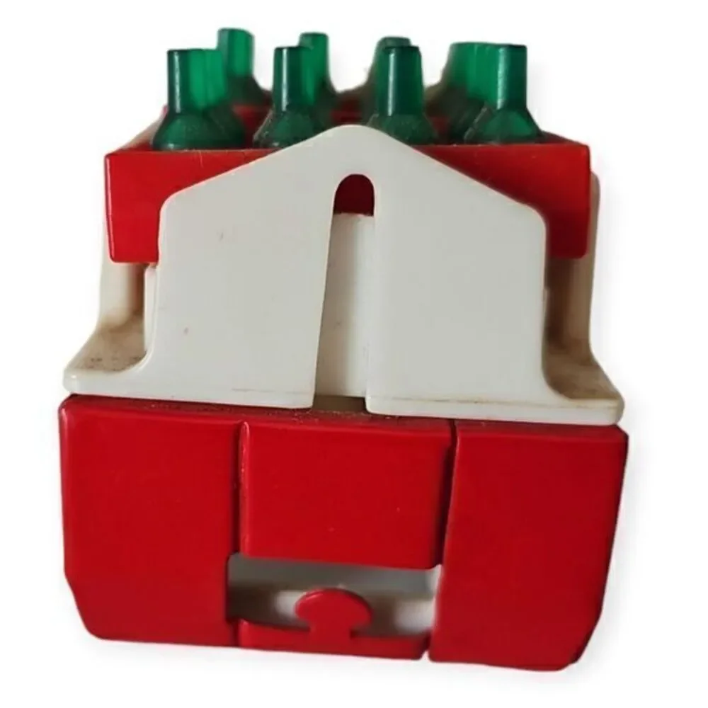 Vintage 1982 Buddy L Coca Cola‎ Delivery Truck  Red - Green Bottles- 5 inch